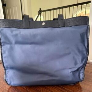 Lululemon Navy Blue Tote Bag